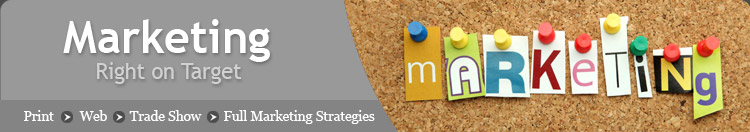 Print, Web, Trade Show, Full Marketing Strategies
